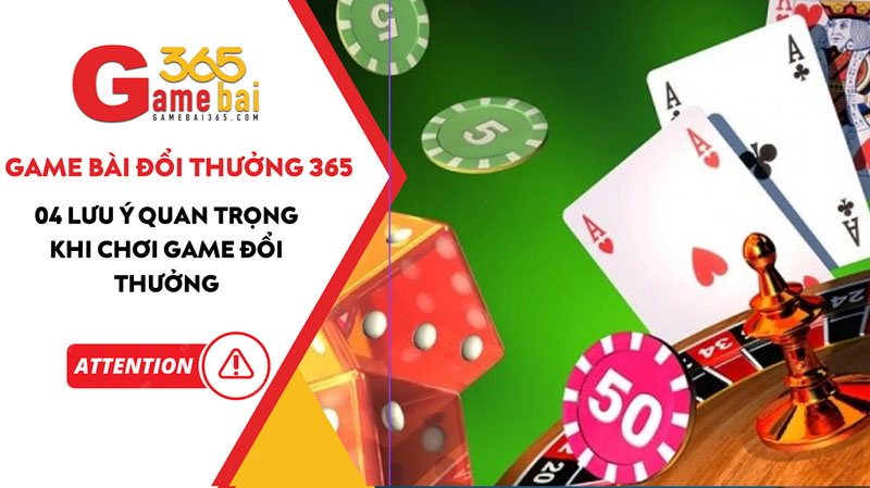 04 lưu ý quan trọng khi chơi game đổi thưởng mà các game thủ cần biết